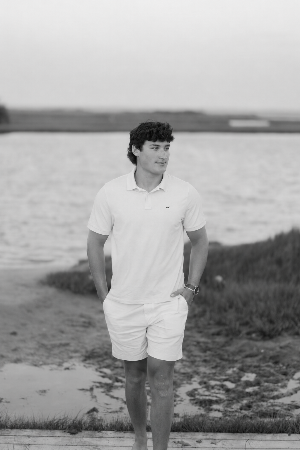Portrait of Dylan outdoors near the water